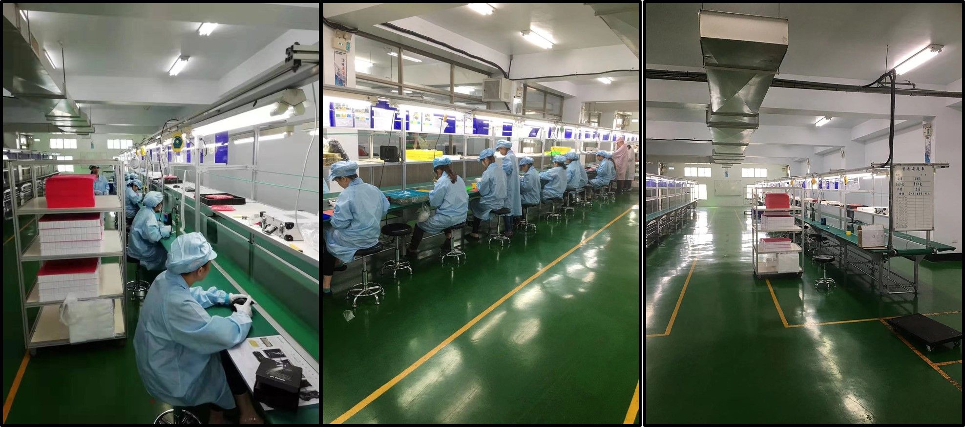 FORESHOT Sistema di fabbrica Dayuan e linee di assemblaggio di accessori